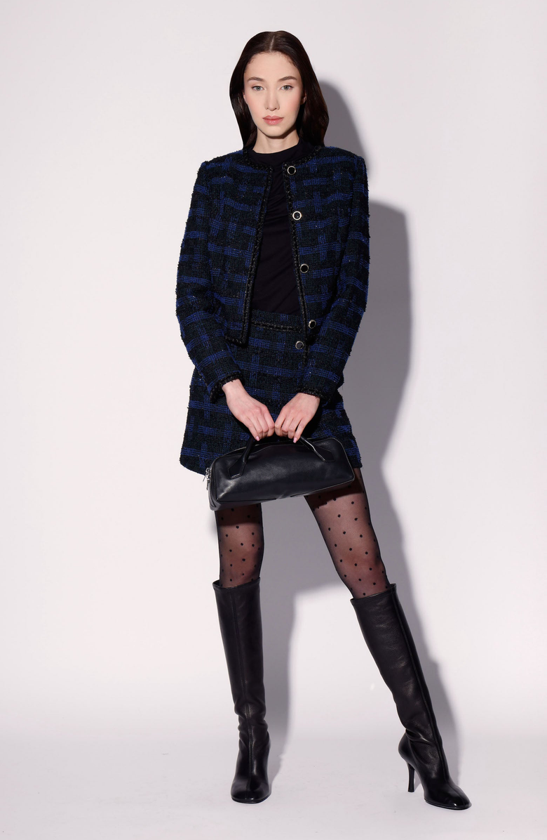 Walter Baker Rhonda Jacket, Alternate, color, Empire Tweed