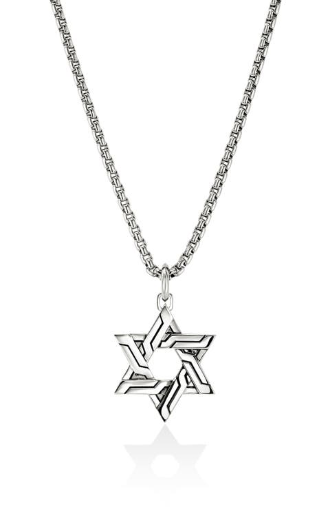 Icon 50 Star of David Pendant Necklace