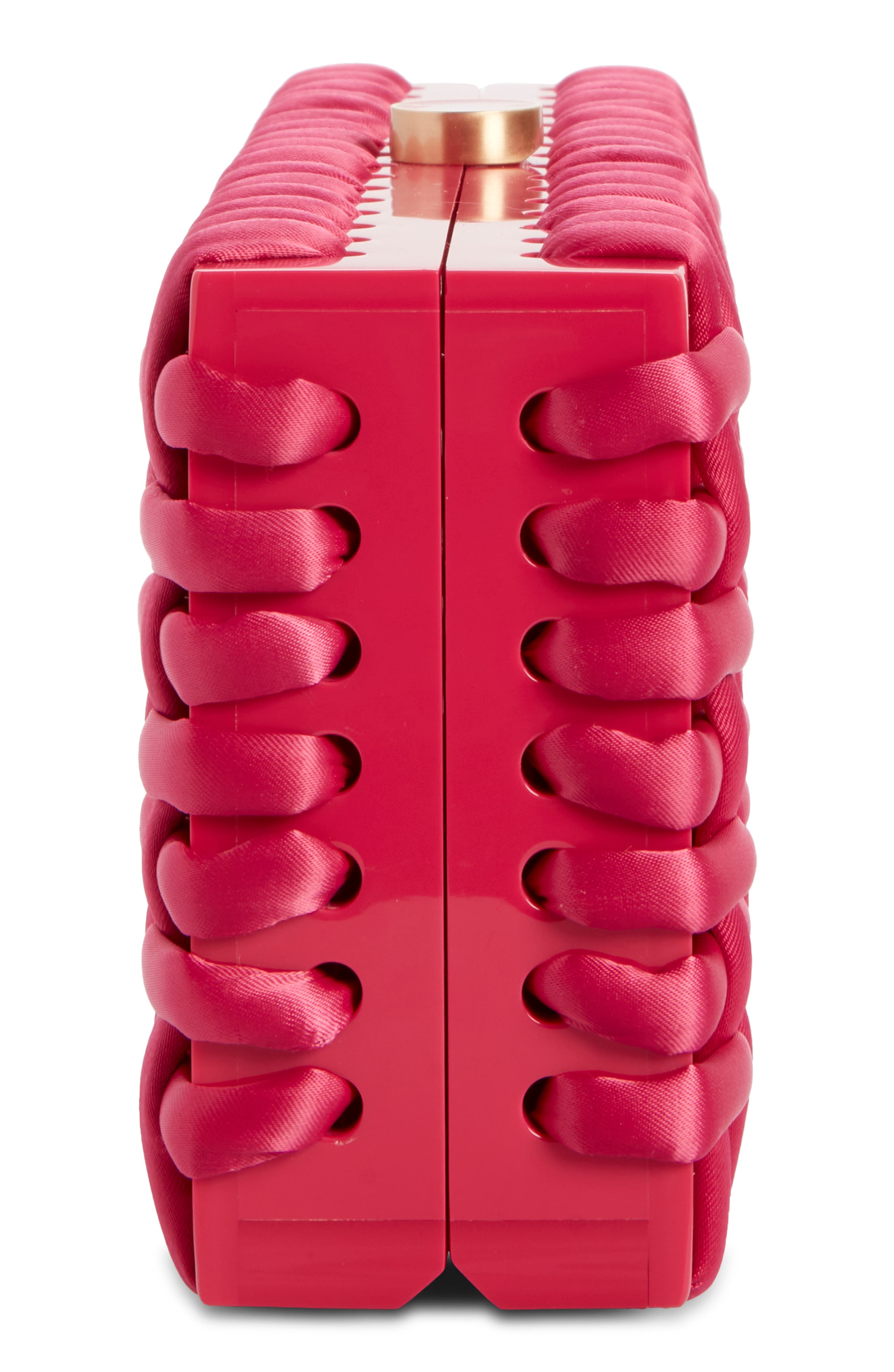 Cult Gaia Jasie Woven Box Clutch, Alternate, color, 