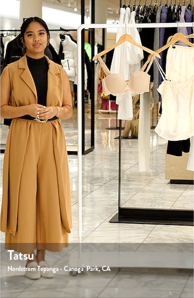 Karma Underwire Strapless Plunge Bra, sales video thumbnail