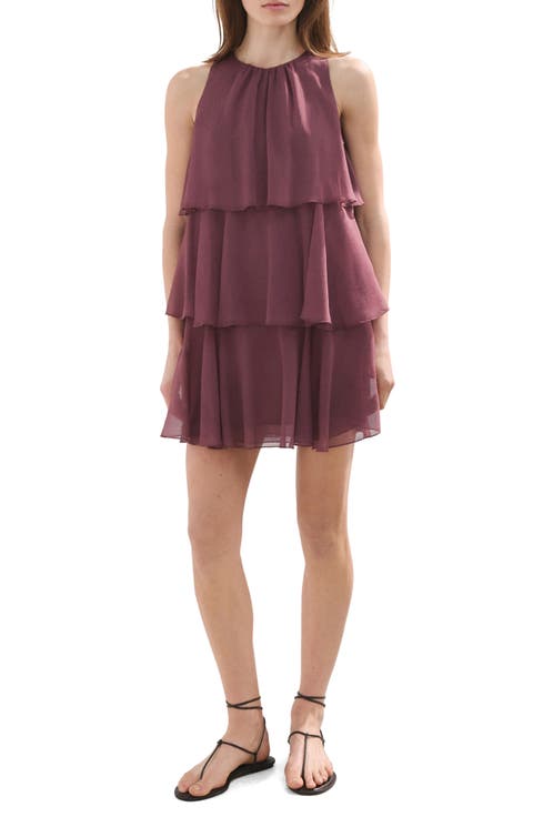 Cake Ruffle Minidress
