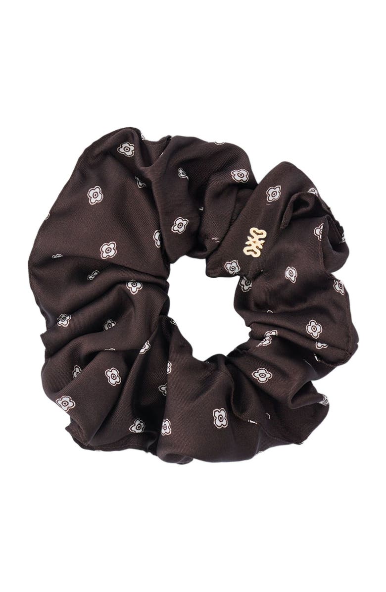 SANDRO Patterned scrunchie, Main, color, 