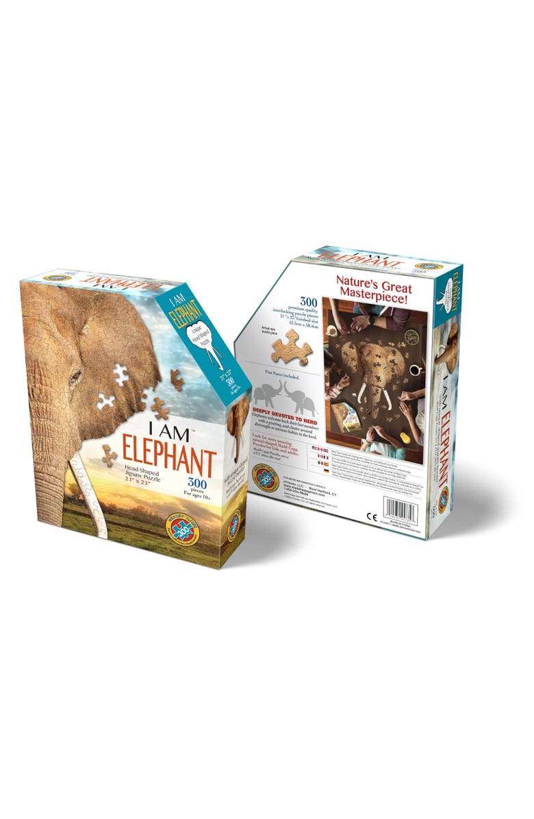 Madd Capp Elephant 300 Piece Jigsaw Puzzle, Alternate, color,