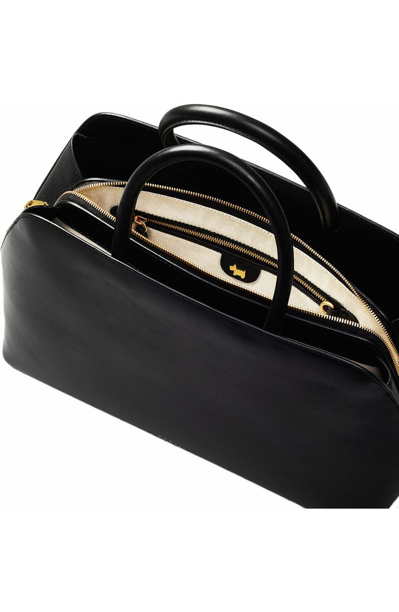 Radley Liverpool Street Medium Ziptop Satchel Bag, Alternate, color, Black