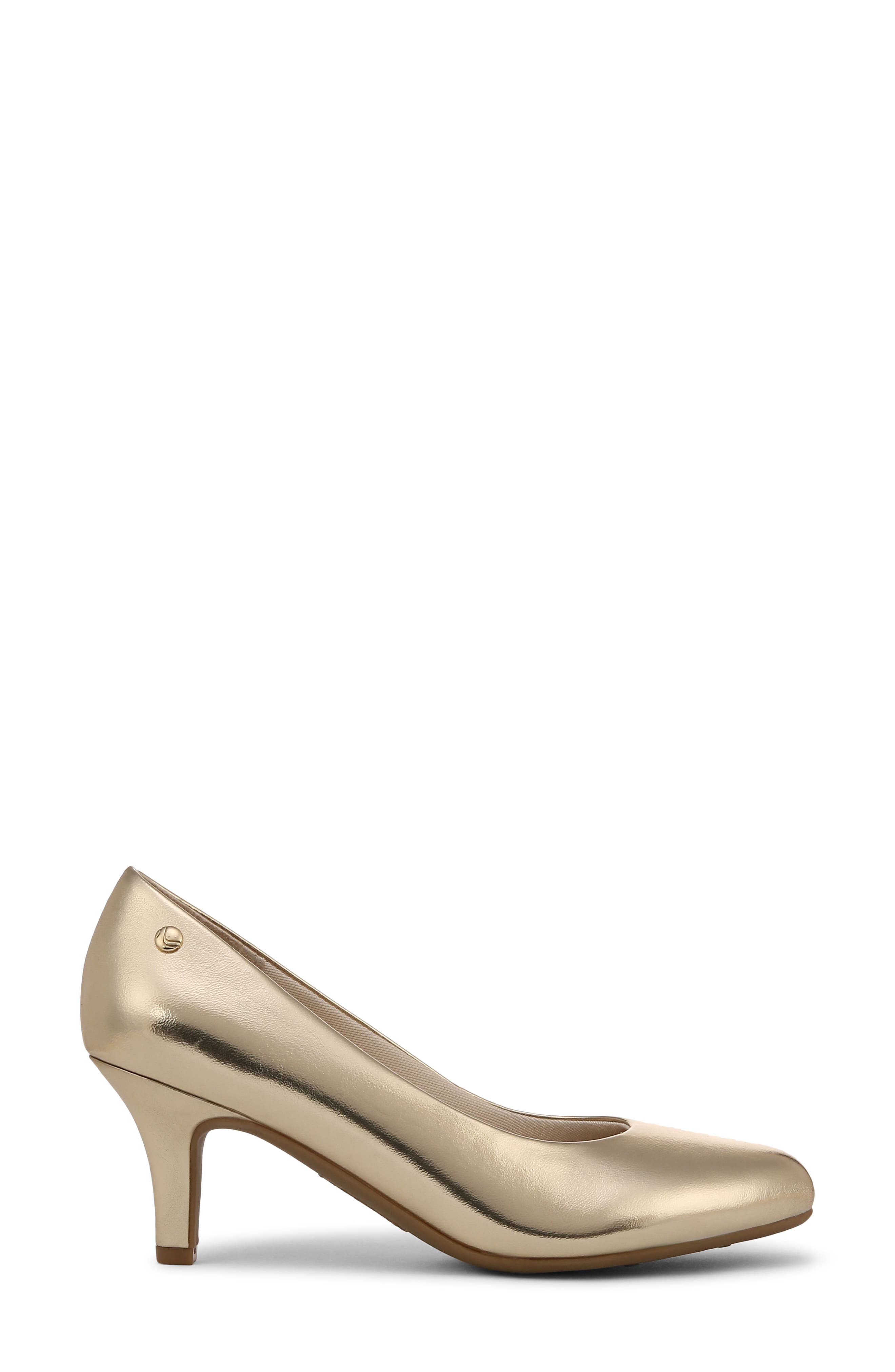 LifeStride Parigi Pump, Alternate, color, Gold
