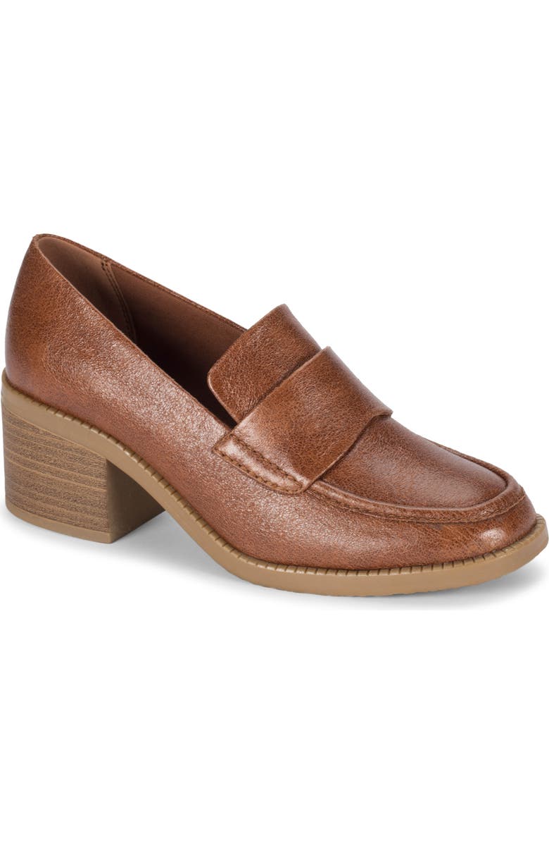 BARETRAPS Accord Penny Loafer, Main, color, Auburn