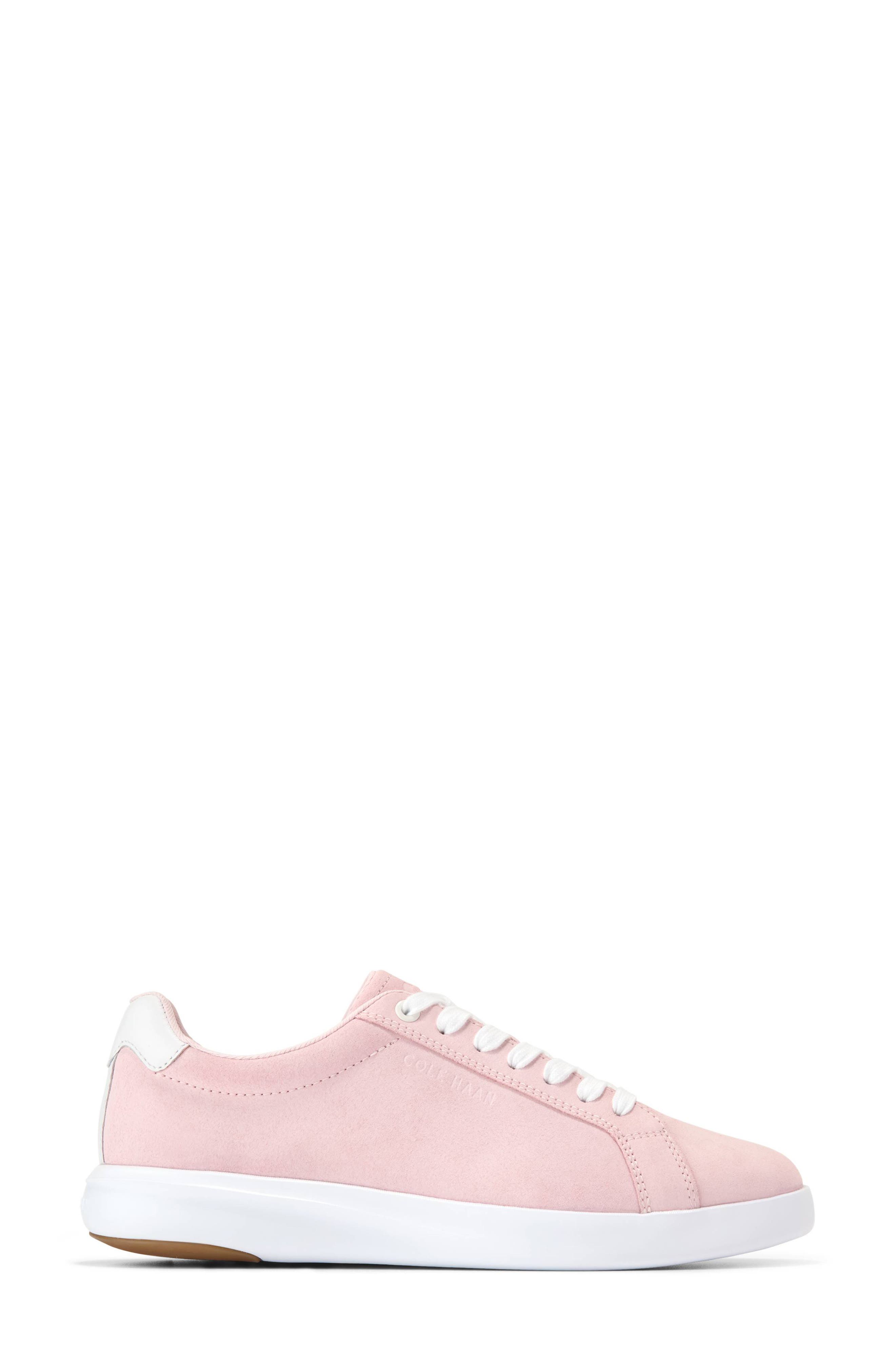 Cole Haan Grand Crosscourt Tennis II Sneaker, Alternate, color, Pale Lilac Suede