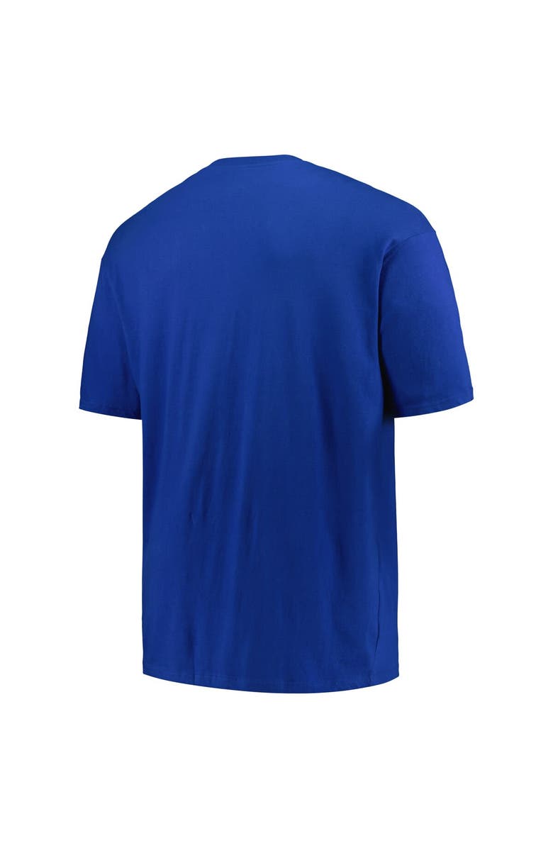 PROFILE Men's Profile Blue Tampa Bay Lightning Big & Tall Arch Over Logo T-Shirt, Alternate, color, Blue
