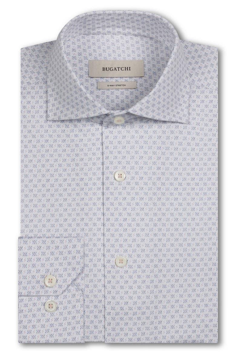 Devon OoohCotton® Diagonal Print Button-Up Shirt, Alternate, color, DUSTY PINK