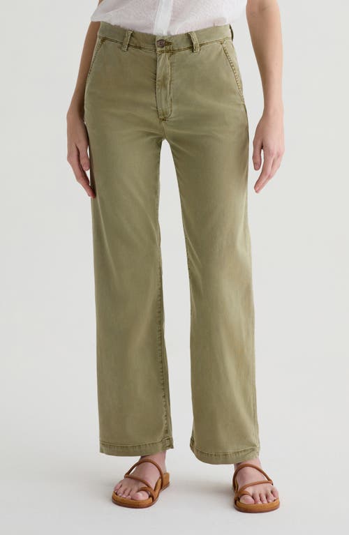 Ag Caden Wide Leg Twill Pants