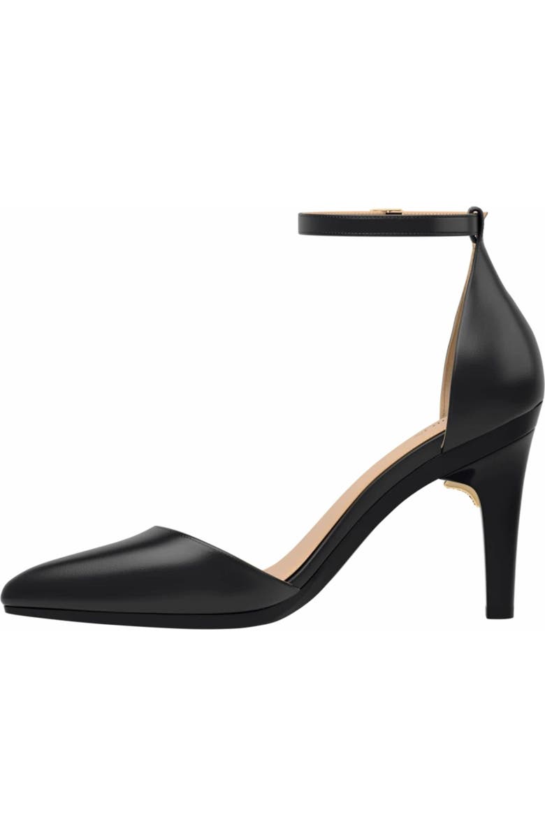 Pashion Footwear The D'Orsay 4" Stiletto Heel, Alternate, color, Coal Leather