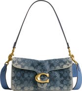 COACH Soft Crystal Signature Denim Tabby 26 Shoulder Bag