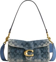 COACH Soft Crystal Signature Denim Tabby 26 Shoulder Bag