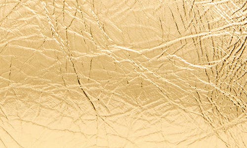 Mulberry Darley Crinkled Metallic Leather Cosmetic Pouch In Burgundy