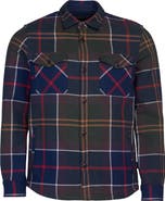 Barbour Cannich Regular Fit Plaid Cotton Button-Up Overshirt