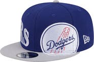New Era Men's New Era Royal/Gray Los Angeles Dodgers Stretched Two-Tone 9FIFTY Adjustable Hat