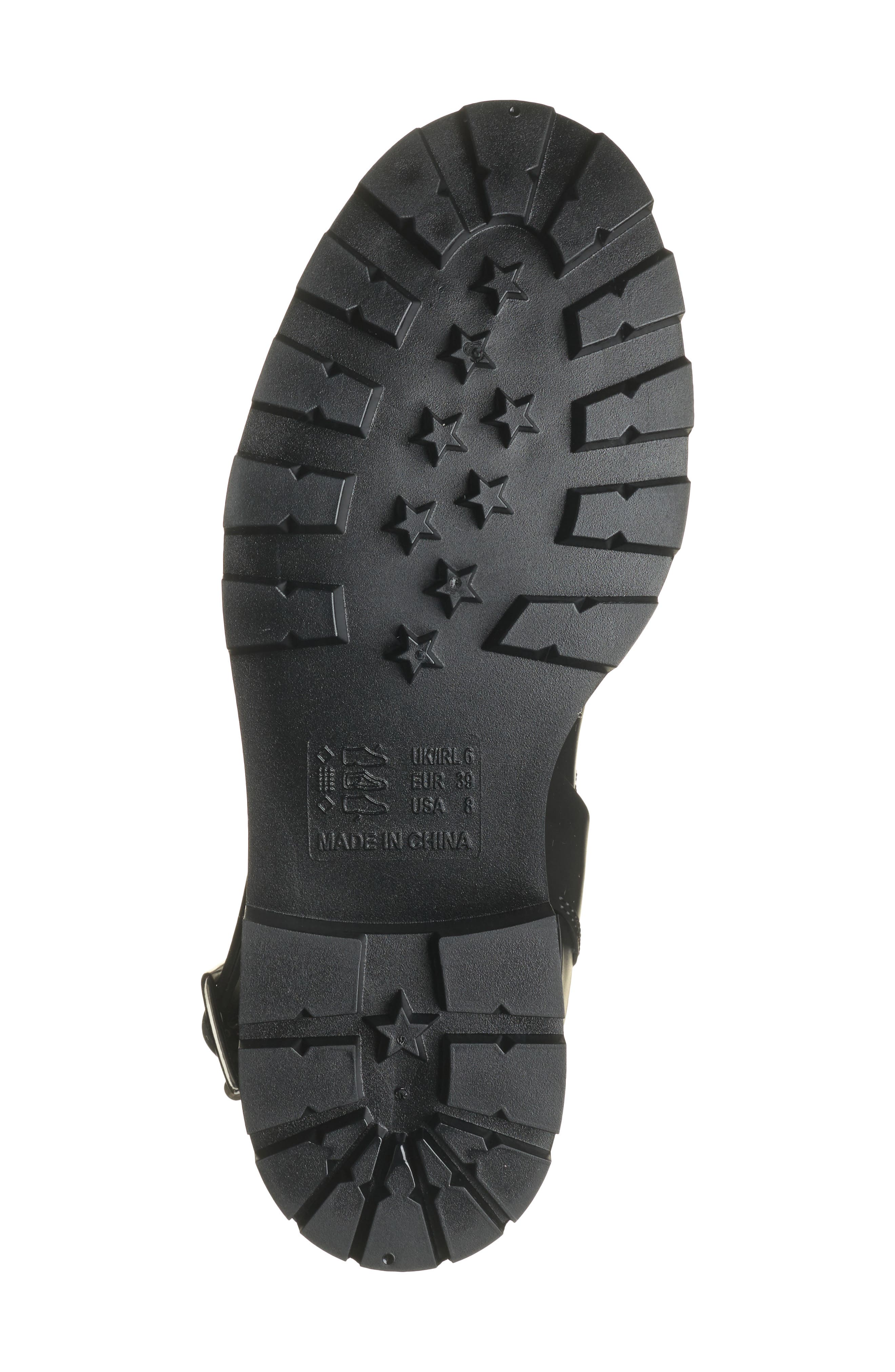 Jeffrey Campbell Dripz Moto Rain Boot, Alternate, color, 