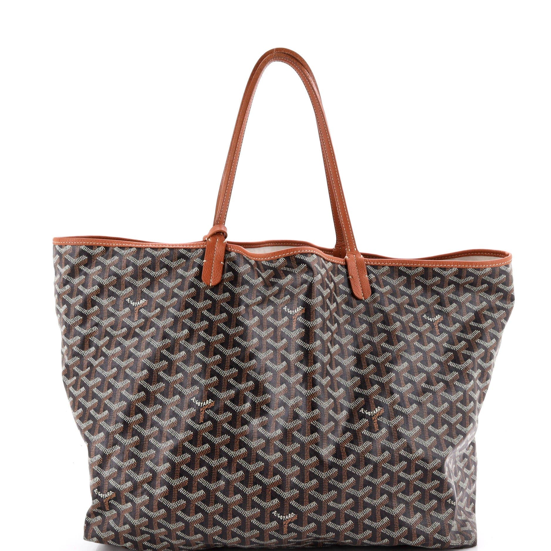 Saint Louis Tote Coated Canvas GM, Alternate, color, Brown