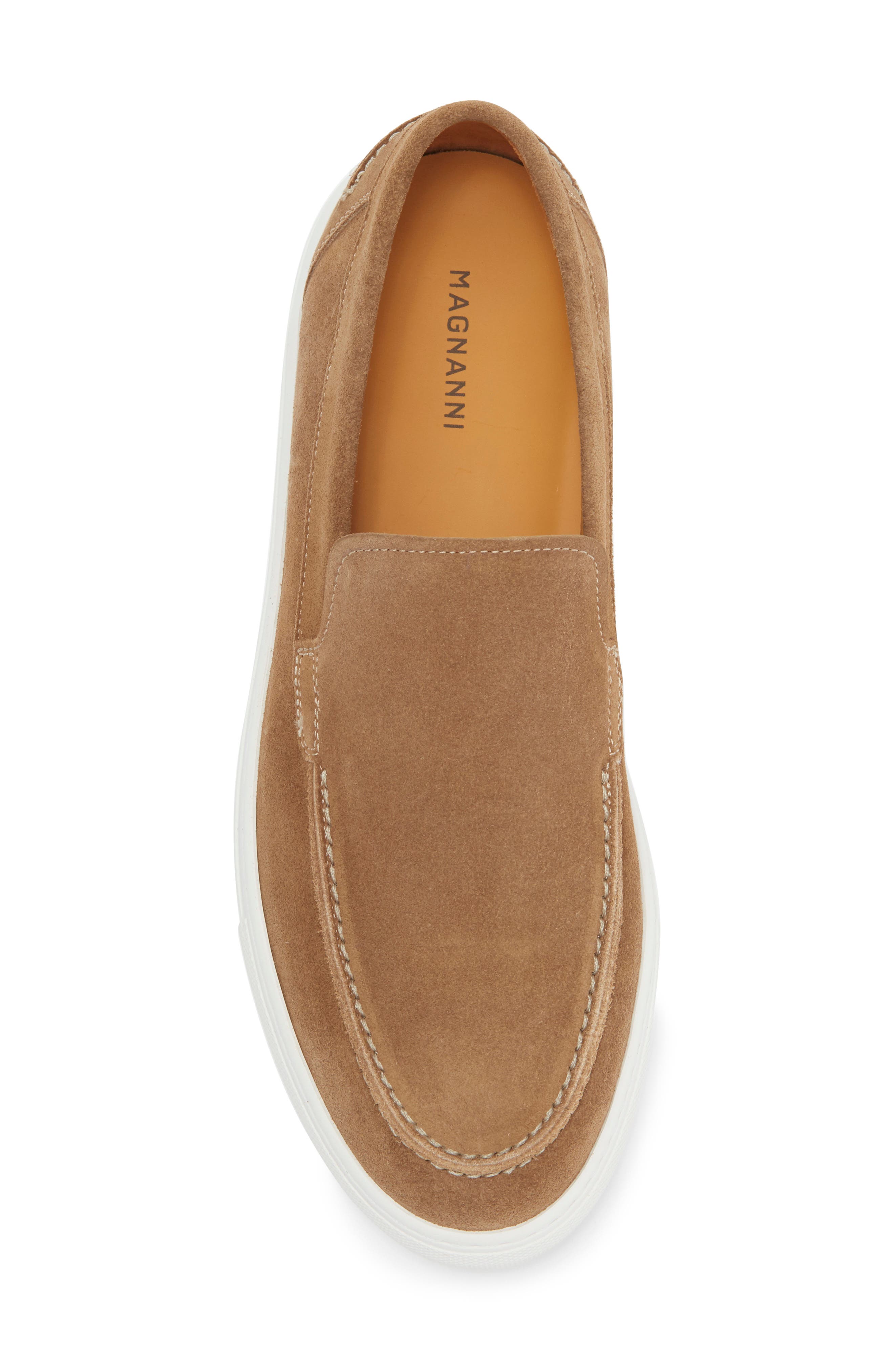 Magnanni Johnny Venetian Loafer, Alternate, color, Castoro Suede