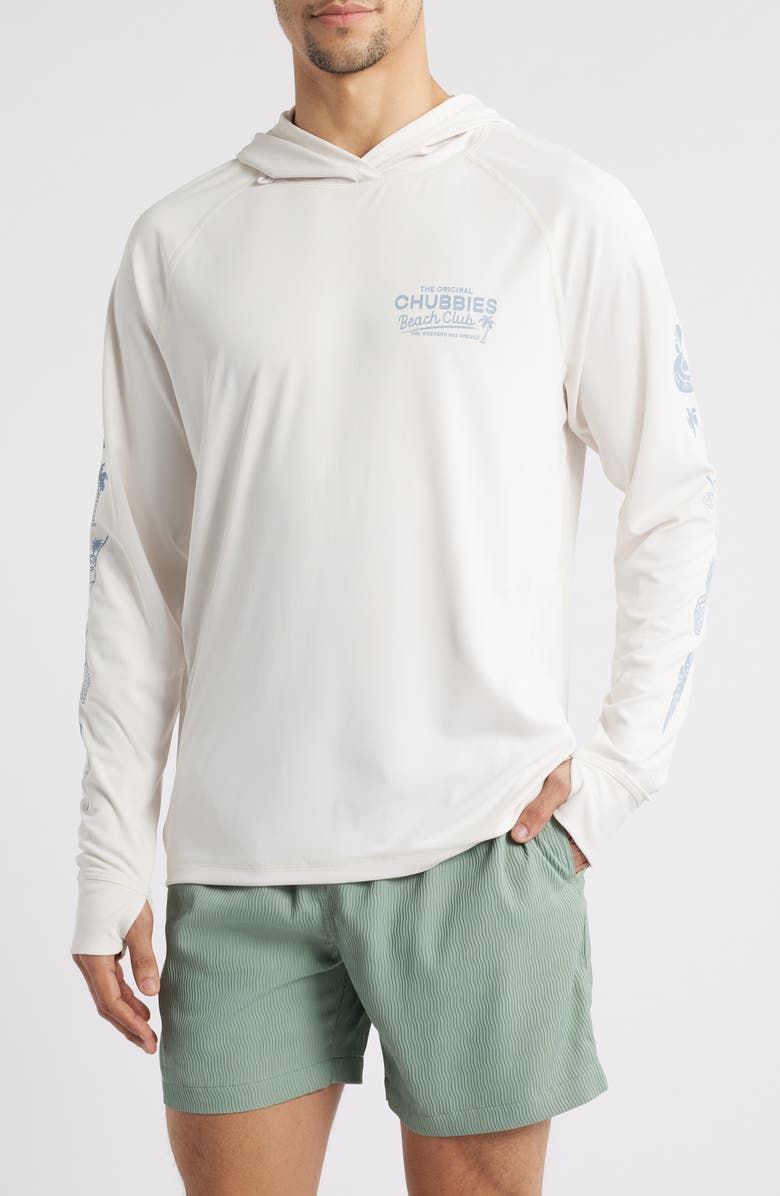 Chubbies The High Tide Sun Hoodie, Main, color, 