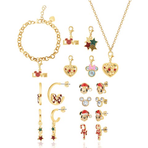 Mickie & Minnie Advent Calendar 12-Piece Jewelry Set