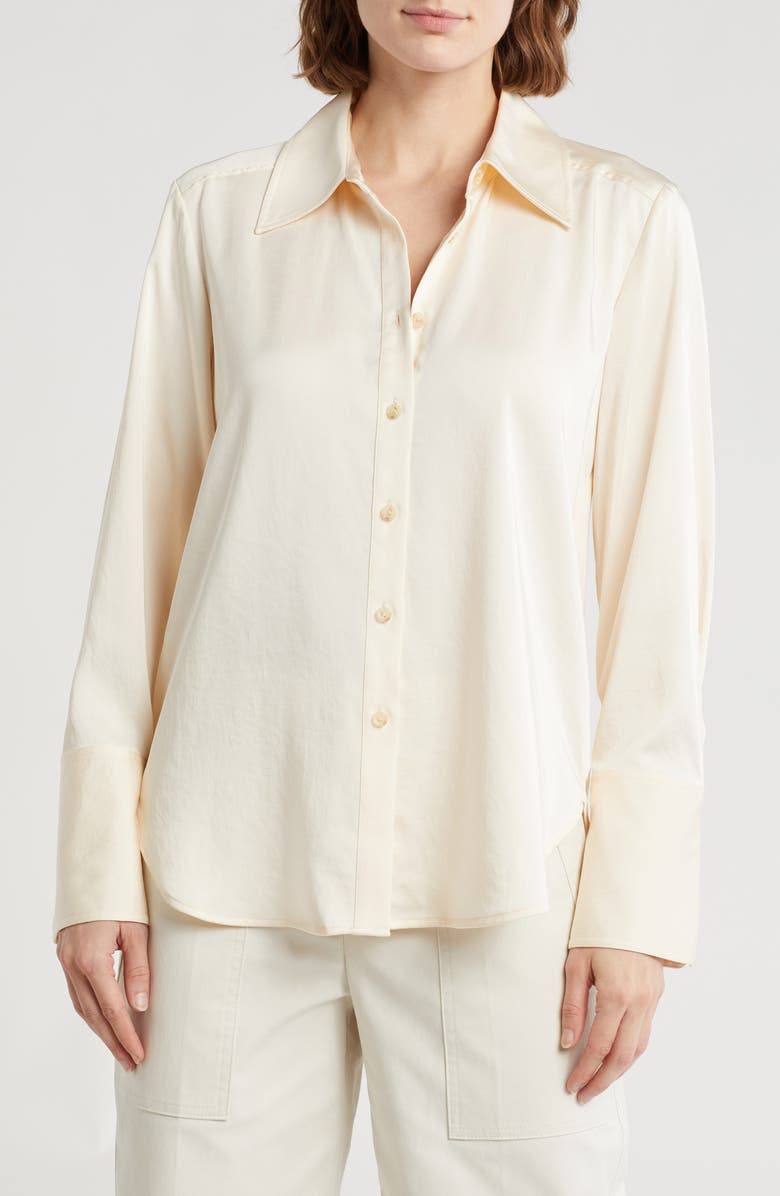 A.L.C. Aiden Button-Up Shirt, Main, color, Villa