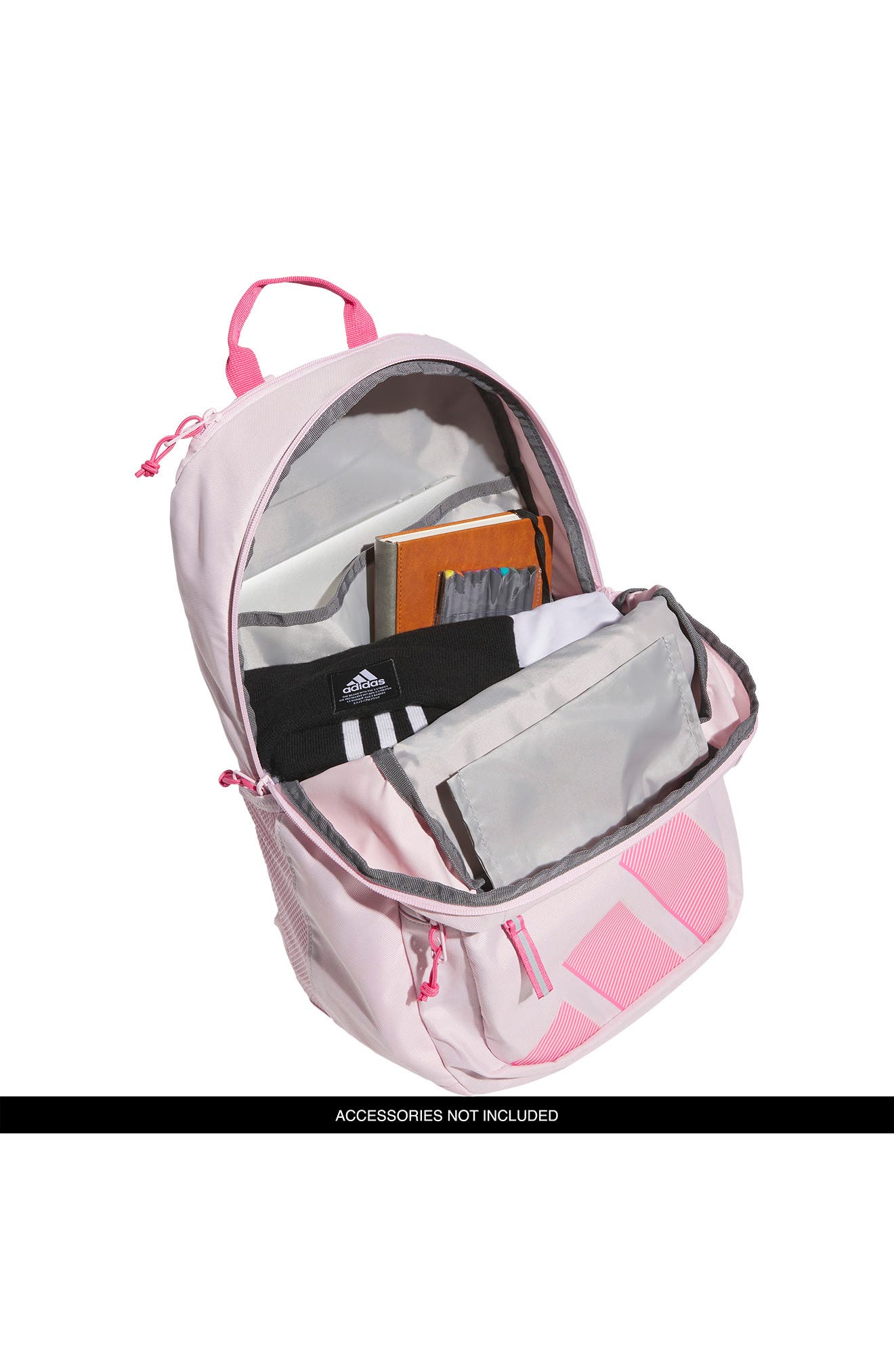 adidas Kids' Midway Backpack, Alternate, color, Clear Pink/ Pink Fusion