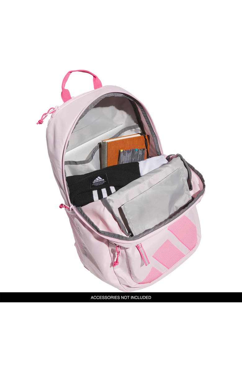 adidas Kids' Midway Backpack, Alternate, color, Clear Pink/ Pink Fusion