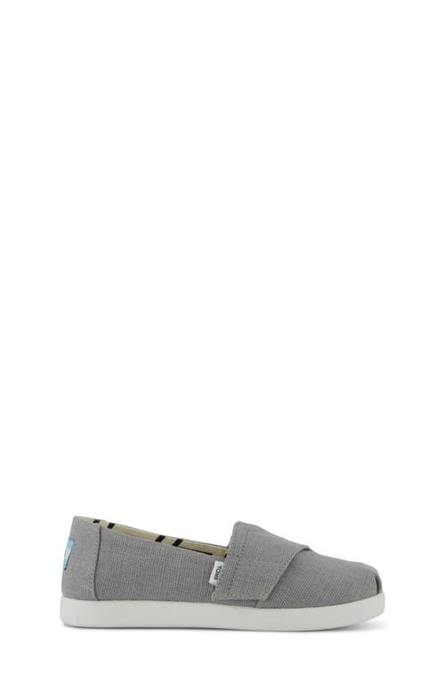 Toms Kids' Alpargata Sneaker In Grey