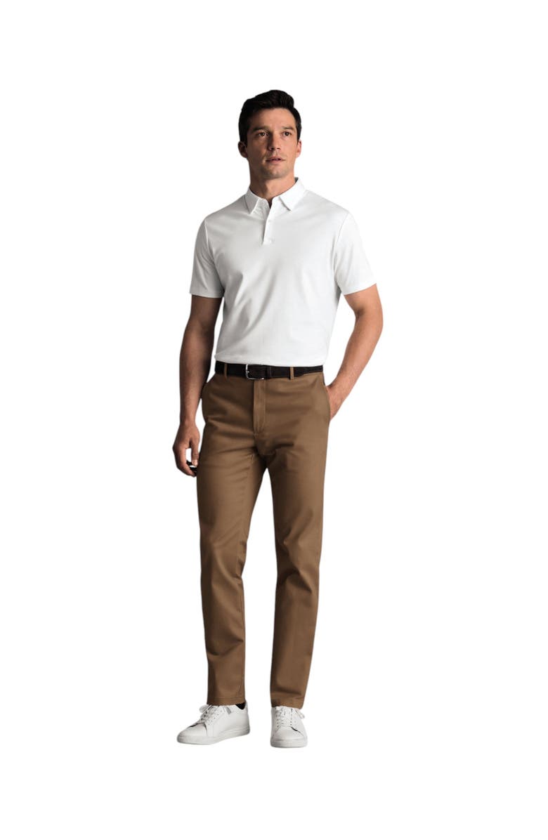 Charles Tyrwhitt Ultimate Non-Iron Chinos, Alternate, color, Dark Orange