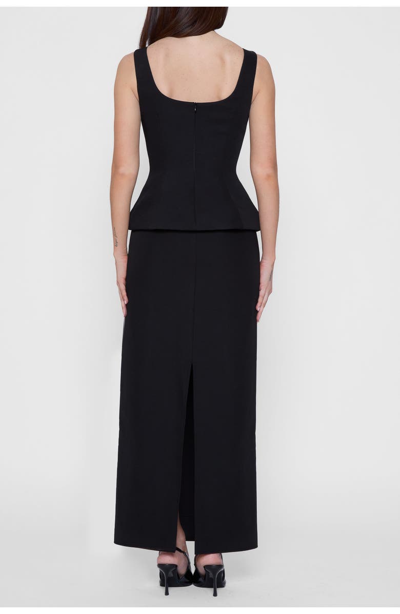 LEAU Classic Column Maxi Skirt, Alternate, color, Black