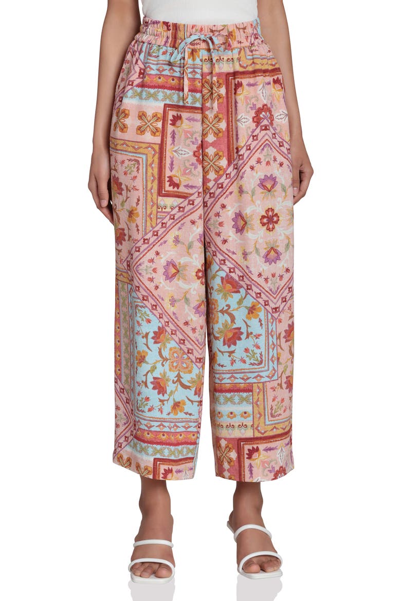 Elastic Waist Pull On Pants, Main, color, DE SOLE TILE