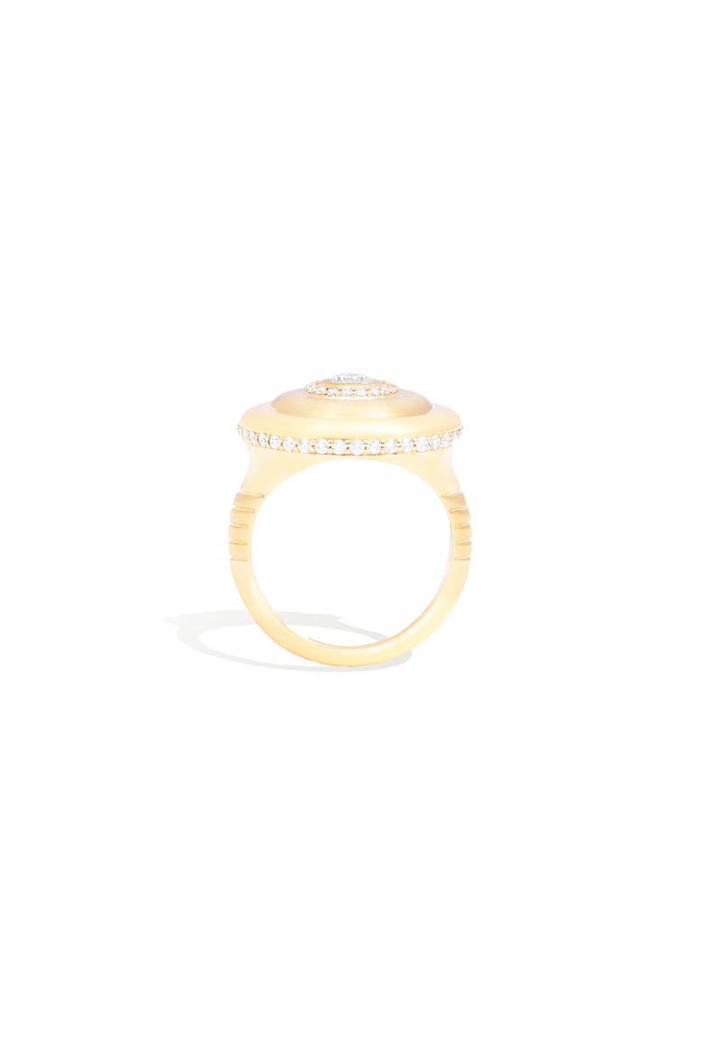 Evolve Cocktail Ring, Alternate, color, Diamond-Gold