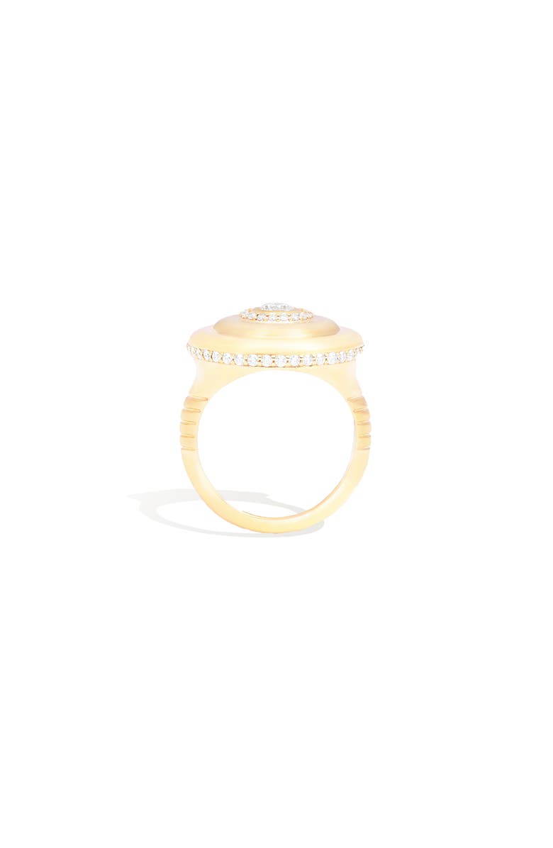 Campbell + Charlotte Evolve Cocktail Ring, Alternate, color, Diamond-Gold