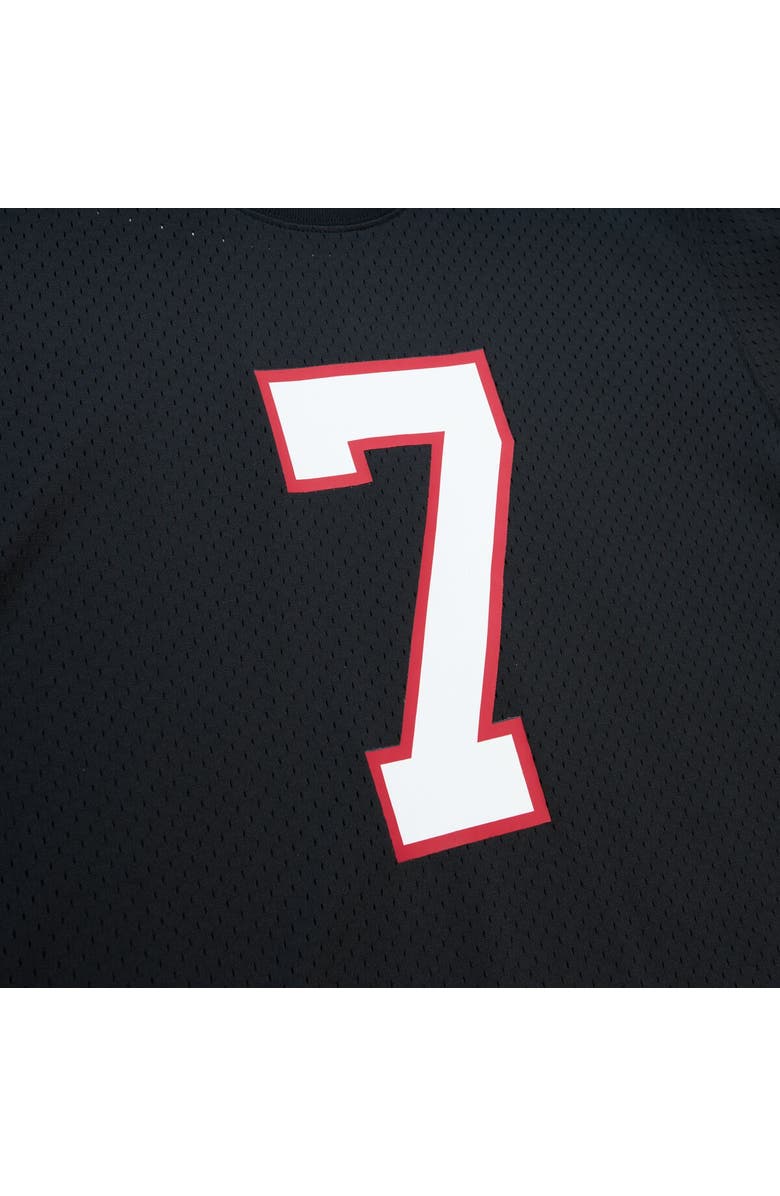 Mitchell & Ness Men's Mitchell & Ness Michael Vick Black Atlanta Falcons Retired Player Name & Number Mesh Top, Alternate, color, 