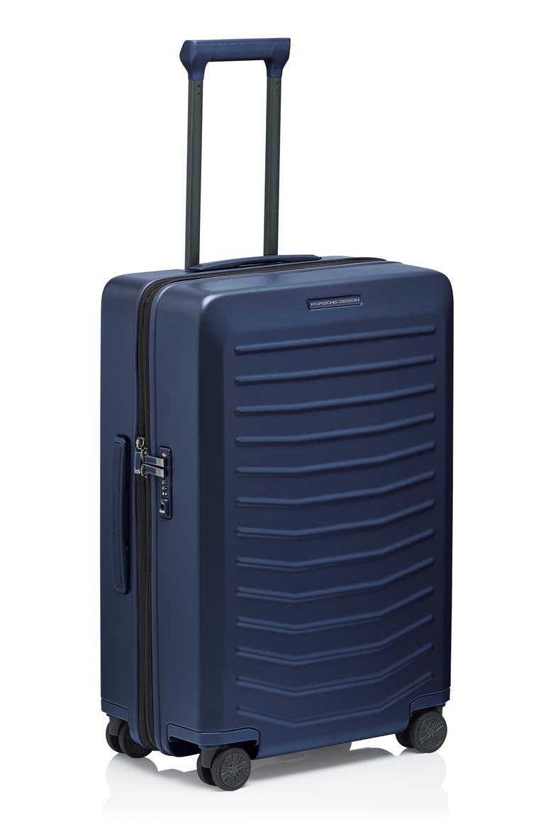 Roadster Check-In Medium 27-Inch Spinner Suitcase, Alternate, color, MATTE BLUE
