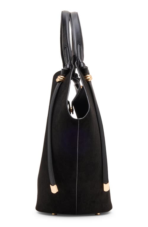 Anne Klein Large Hobo Shoulder Bag In Black