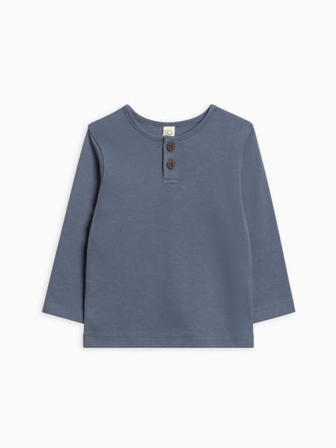 Organic Reef Long Sleeve Henley (Baby)