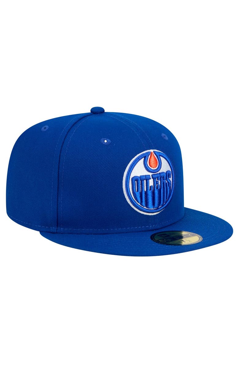 New Era Men's New Era Royal Edmonton Oilers Core 59FIFTY Fitted Hat, Alternate, color, Royal