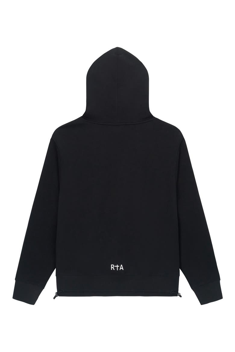 Jordan Black Spike Oversize Graphic Hoodie, Alternate, color, BLACK SPIKE