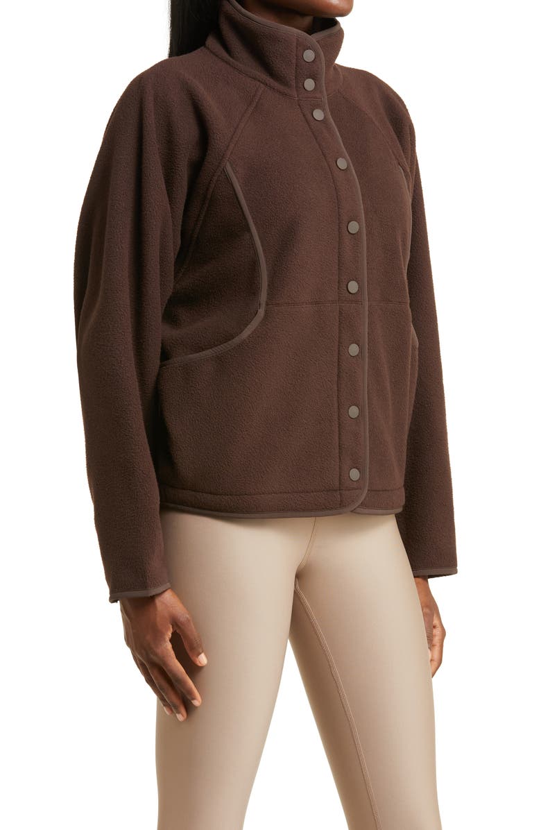 Outdoor Voices RecFleece Snap Jacket, Alternate, color, 