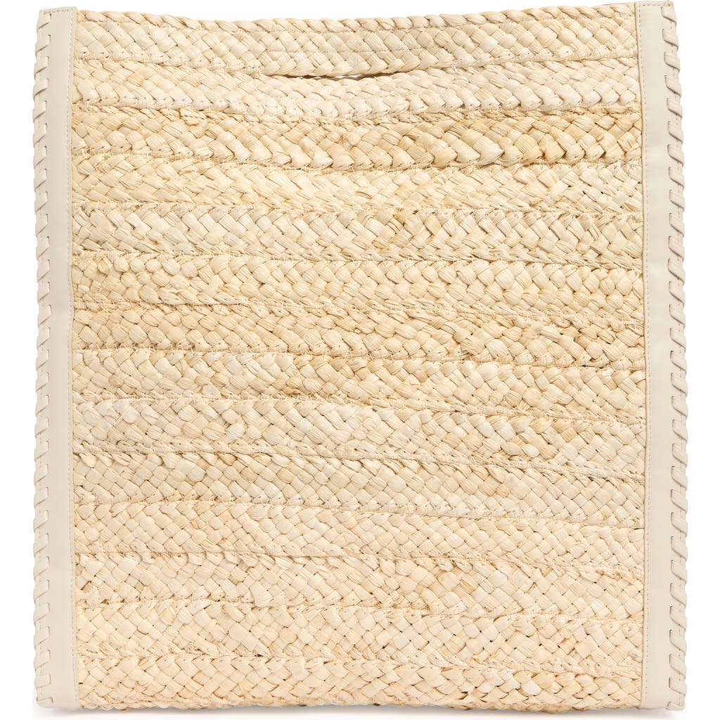 Shop Cult Gaia Remi Woven Raffia Tote Bag In Natural