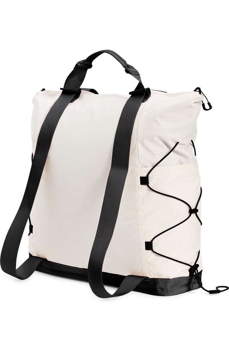 The North Face Borealis Convertible Tote, Alternate, color, Gardenia White/ Tnf Black-Npf