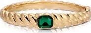 Ettika Twisted Baguette Cuff Bracelet