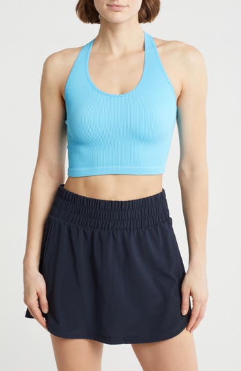 Z BY ZELLA Z BY ZELLA STRETCH SEAMLESS LONGLINE BRA 