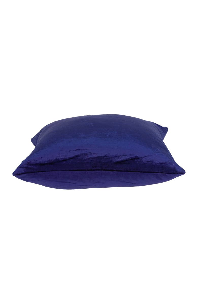 PARKLAND COLLECTION Topaz Transitional Solid Pillow - 18" x 18" - Royal Blue, Alternate, color, Royal Blue