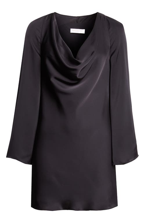 Ramy Brook Florinda Long Sleeve Minidress In Black