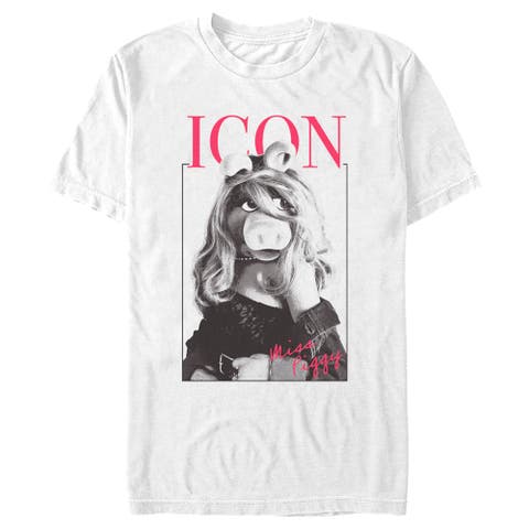 Men's The Muppets Miss Piggy Icon  Graphic T-Shirt