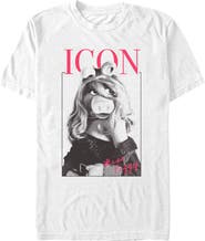 The Muppets Men's The Muppets Miss Piggy Icon Graphic Tee