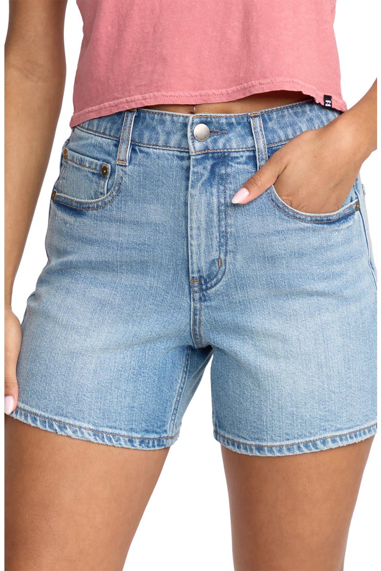 Shifter Denim Shorts, Alternate, color, SHADED WASH
